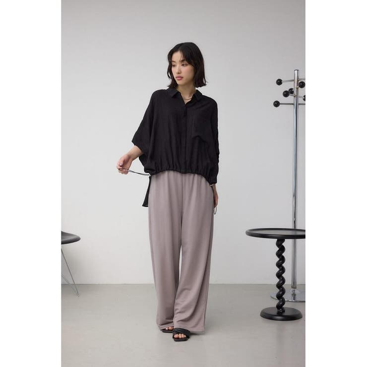 C/T冷感イージーワイドパンツ | AZUL BY MOUSSY | 詳細画像24 