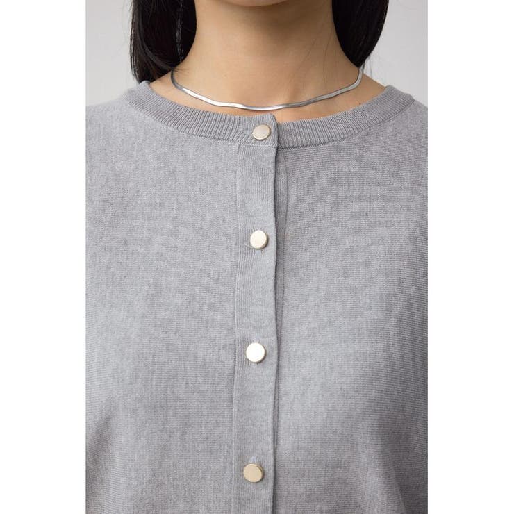 格上げ ドルマンニットカーディガン | AZUL BY MOUSSY | 詳細画像38 