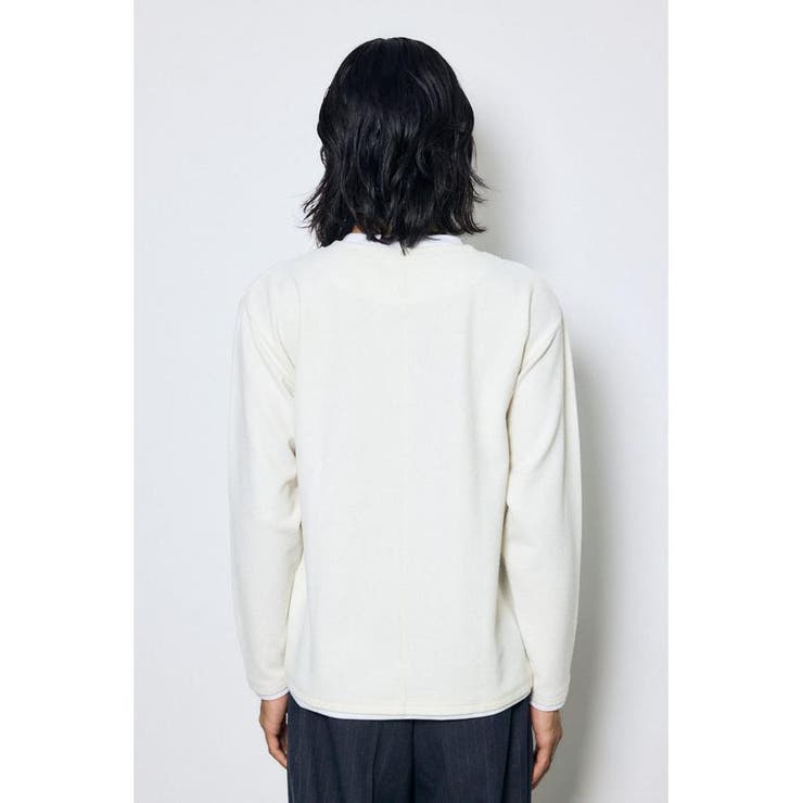 フェイクレイヤードヘンリーネックトップス | AZUL BY MOUSSY | 詳細画像6 