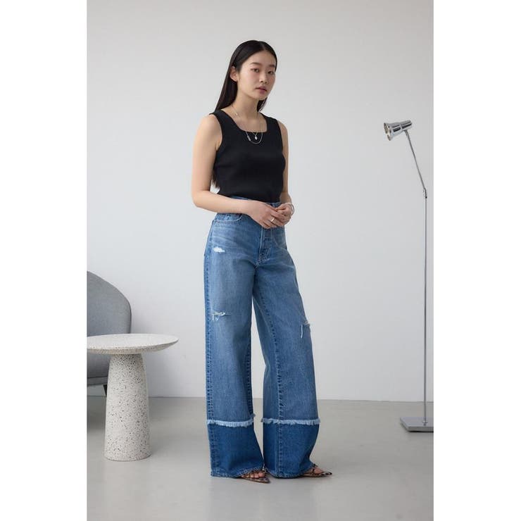 スクエアネックリブタンクトップ | AZUL BY MOUSSY | 詳細画像14 