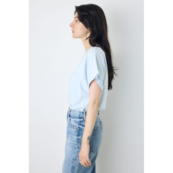 バックプリントTシャツ | AZUL BY MOUSSY | 詳細画像13 
