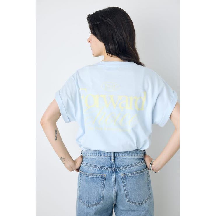 バックプリントTシャツ | AZUL BY MOUSSY | 詳細画像14 
