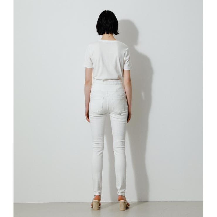 HI-WAIST BUTTON DENIM SKINNY２ | AZUL BY MOUSSY | 詳細画像3 
