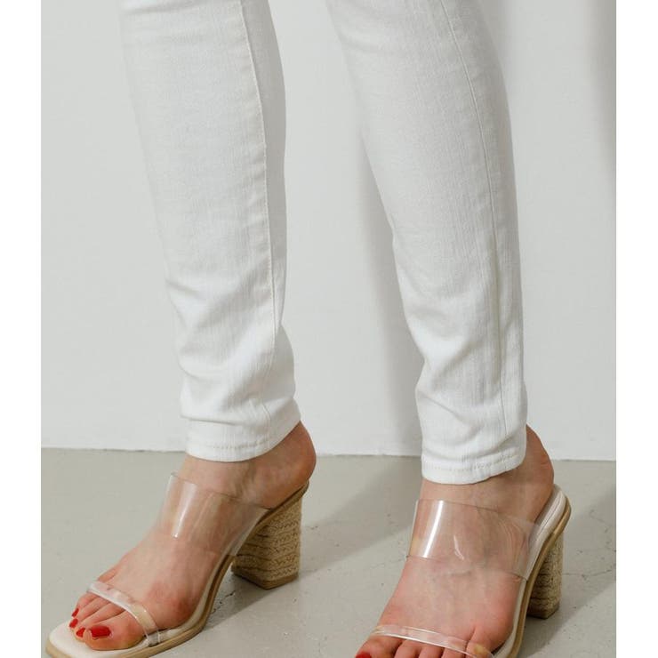 HI-WAIST BUTTON DENIM SKINNY２ | AZUL BY MOUSSY | 詳細画像10 