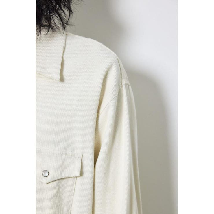 ウェスタンコーデュロイシャツ | AZUL BY MOUSSY | 詳細画像8 