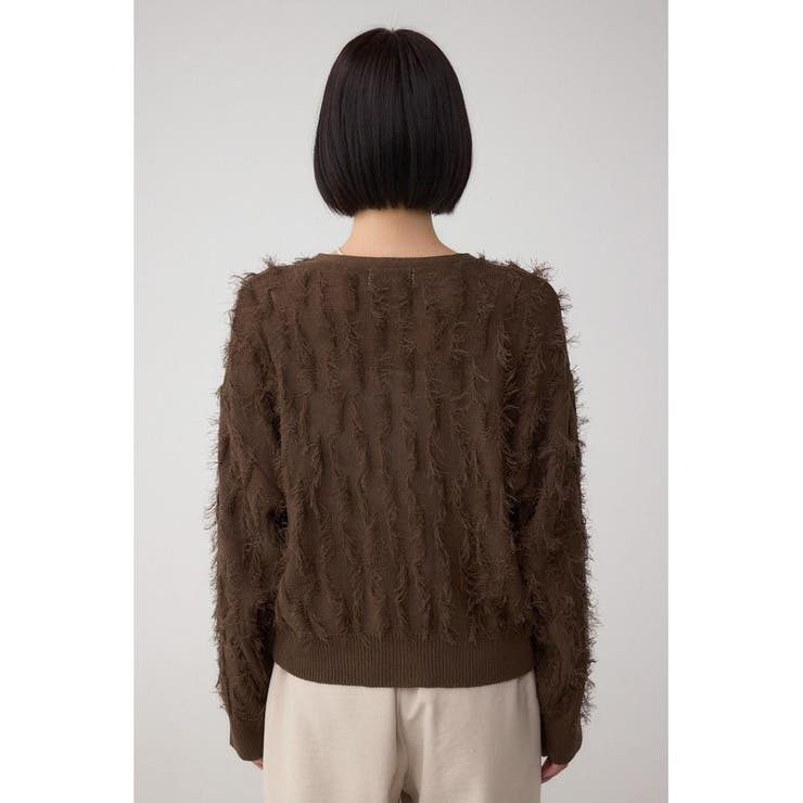 ランダムフリンジニットカーディガン | AZUL BY MOUSSY | 詳細画像17 