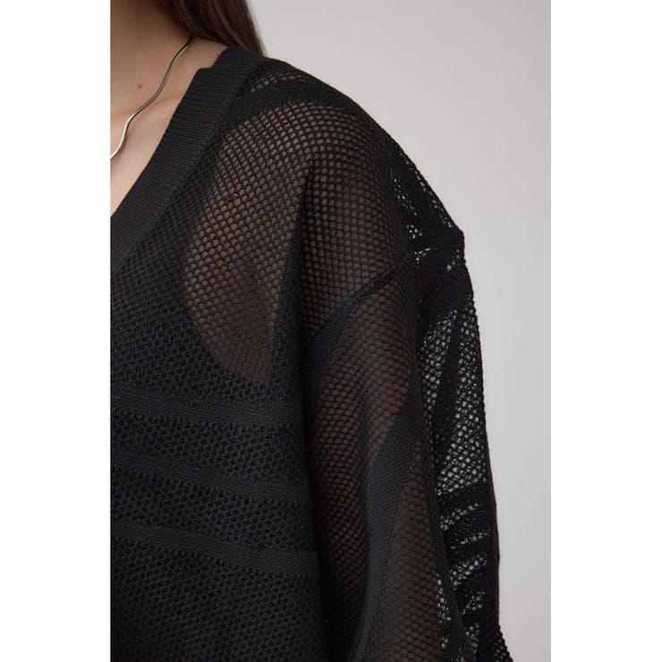 スカシガラニットカーデ | AZUL BY MOUSSY | 詳細画像19 