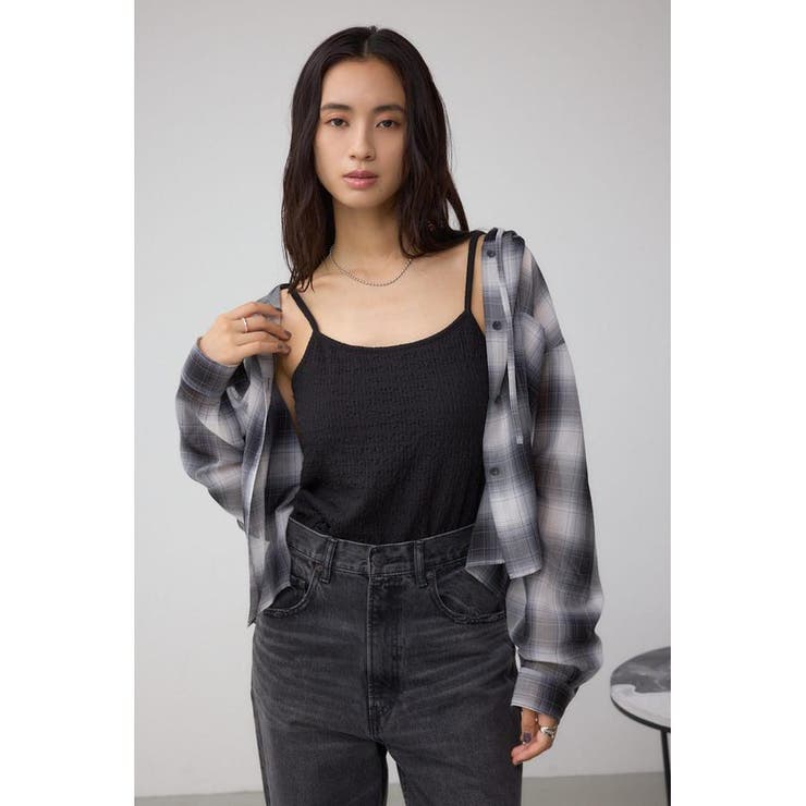 ニュアンスリブキャミソール | AZUL BY MOUSSY | 詳細画像14 