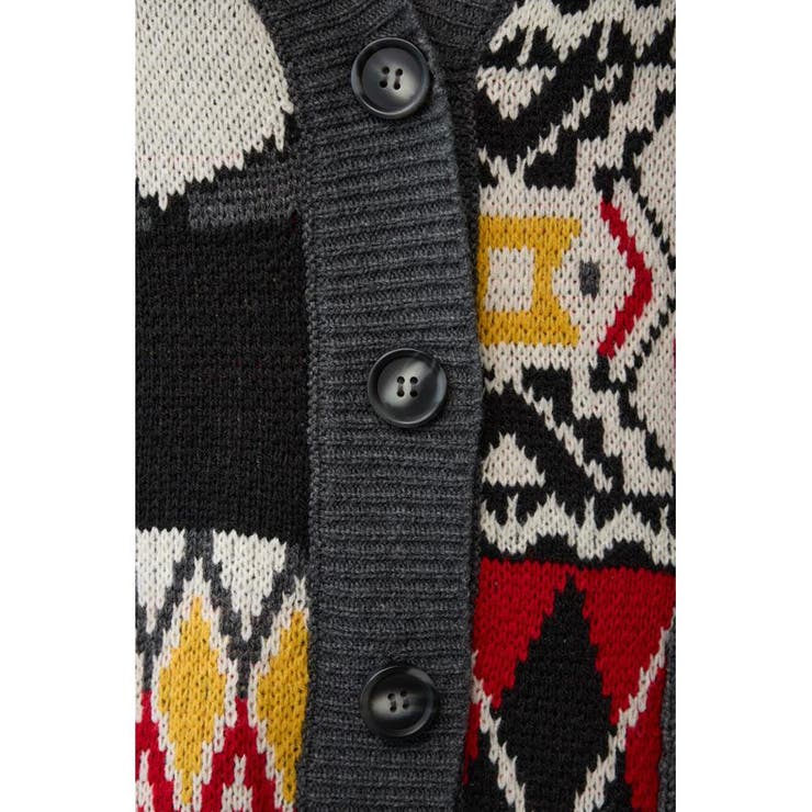 パッチワークカーディガン | AZUL BY MOUSSY | 詳細画像22 