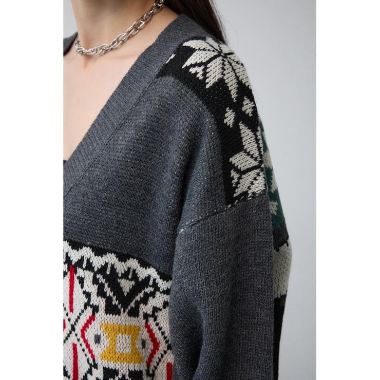 パッチワークカーディガン | AZUL BY MOUSSY | 詳細画像19 