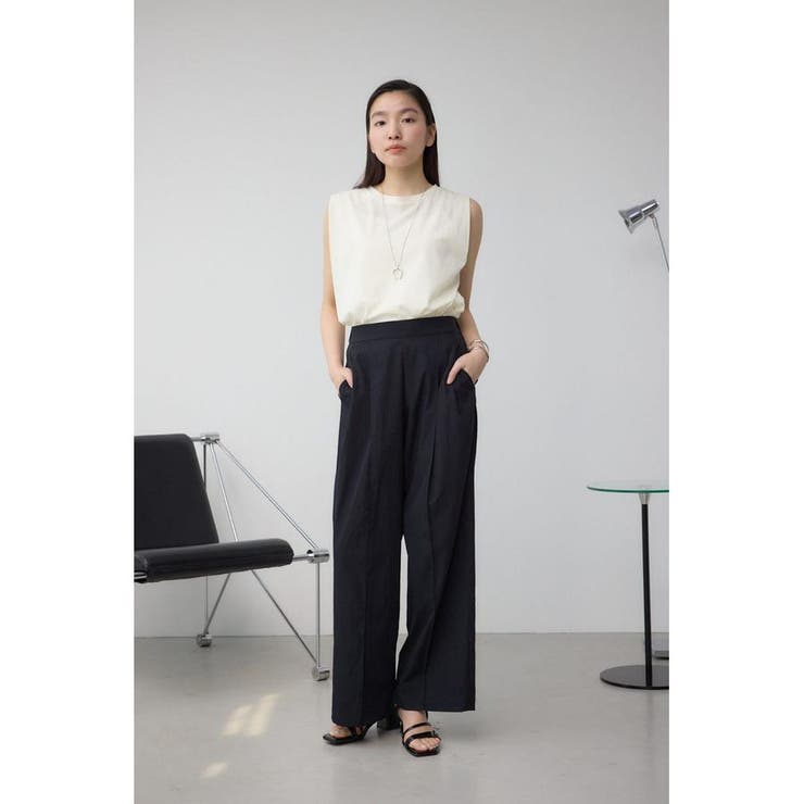 C/T撥水タックワイドパンツ | AZUL BY MOUSSY | 詳細画像3