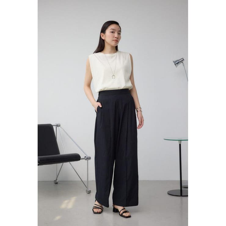 C/T撥水タックワイドパンツ | AZUL BY MOUSSY | 詳細画像4