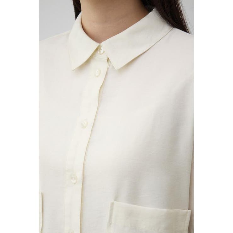 ワイドスリーブ五分袖ツイルシャツ | AZUL BY MOUSSY | 詳細画像7 