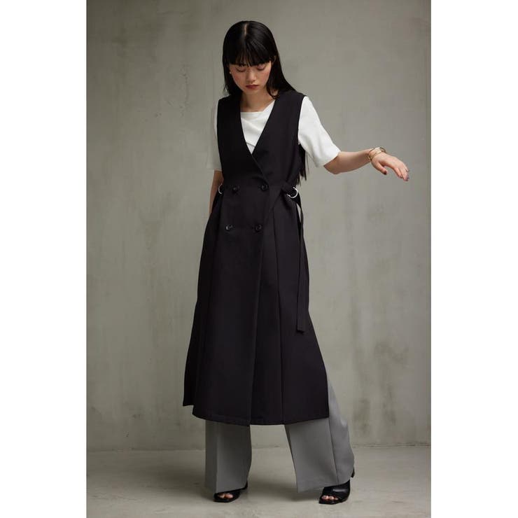 ヴィーナスロングジレ[品番：AZLW0021174]｜AZUL BY MOUSSY（アズール 