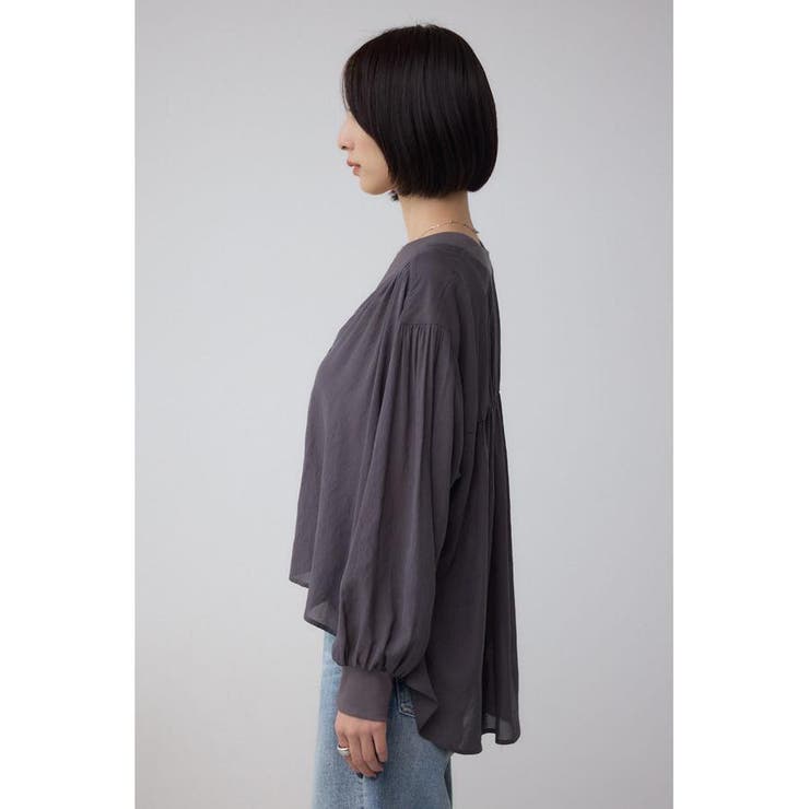 リブ付きシャツカーディガン | AZUL BY MOUSSY | 詳細画像26 