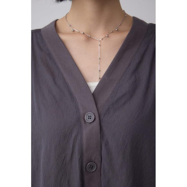 リブ付きシャツカーディガン | AZUL BY MOUSSY | 詳細画像28 
