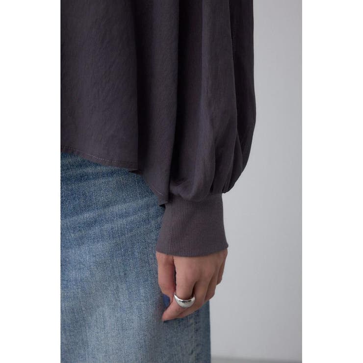 リブ付きシャツカーディガン | AZUL BY MOUSSY | 詳細画像30 