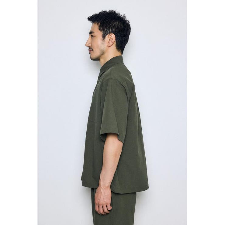 テックジャガードアクション半袖シャツ | AZUL BY MOUSSY | 詳細画像29 