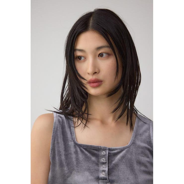 ベロアタンクトップ[品番：AZLW0023624]｜AZUL BY MOUSSY（アズール