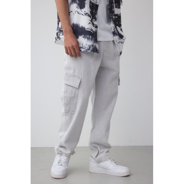 セール】OVER DYE VINTAGE DENIM CARGO PANTS / 10オンス