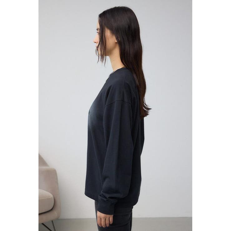 グラデーションロゴルーズロングTシャツ | AZUL BY MOUSSY | 詳細画像17 