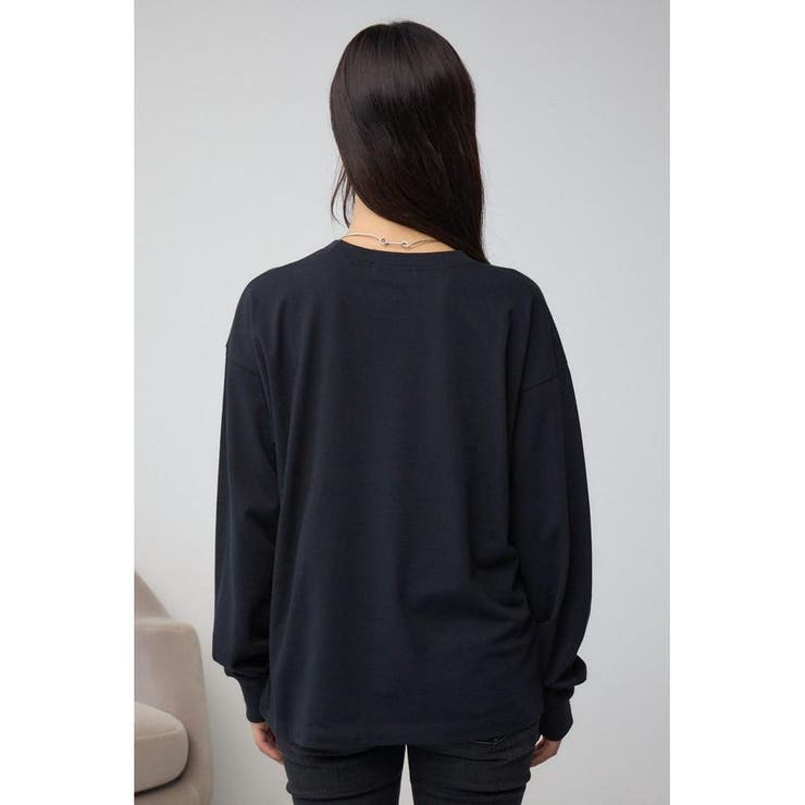 グラデーションロゴルーズロングTシャツ | AZUL BY MOUSSY | 詳細画像18 