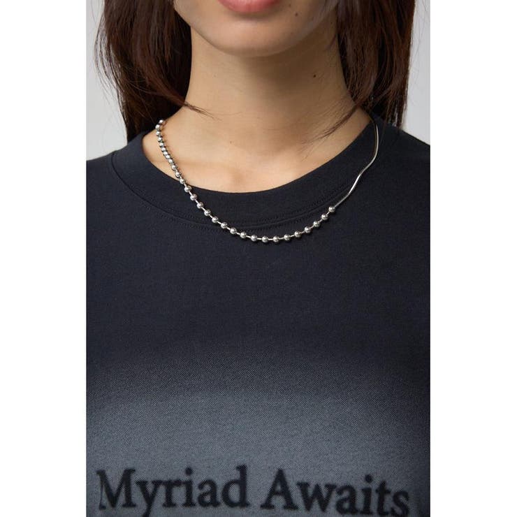 グラデーションロゴルーズロングTシャツ | AZUL BY MOUSSY | 詳細画像19 