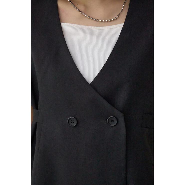 イージーケアリネンライクジレ | AZUL BY MOUSSY | 詳細画像9 