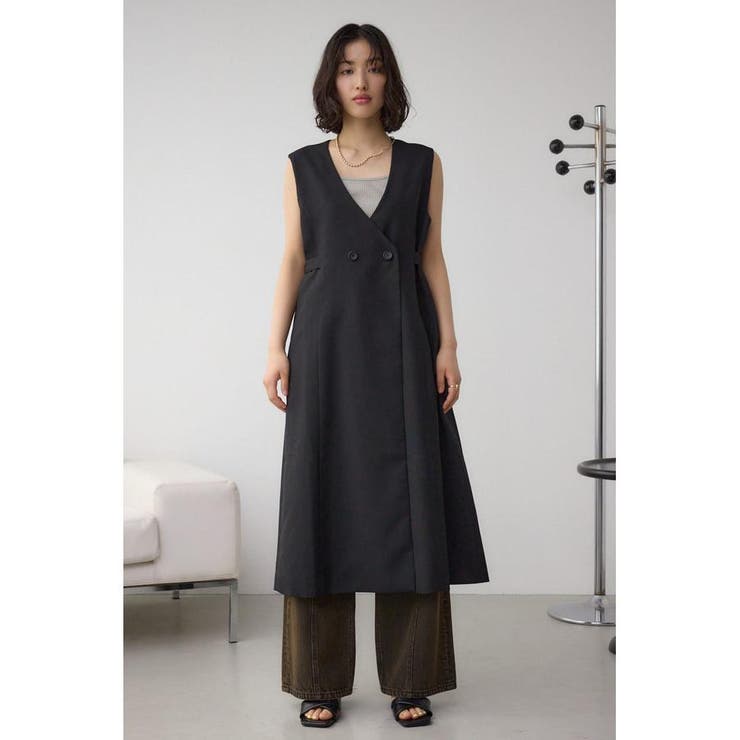 イージーケアリネンライクジレ | AZUL BY MOUSSY | 詳細画像16 