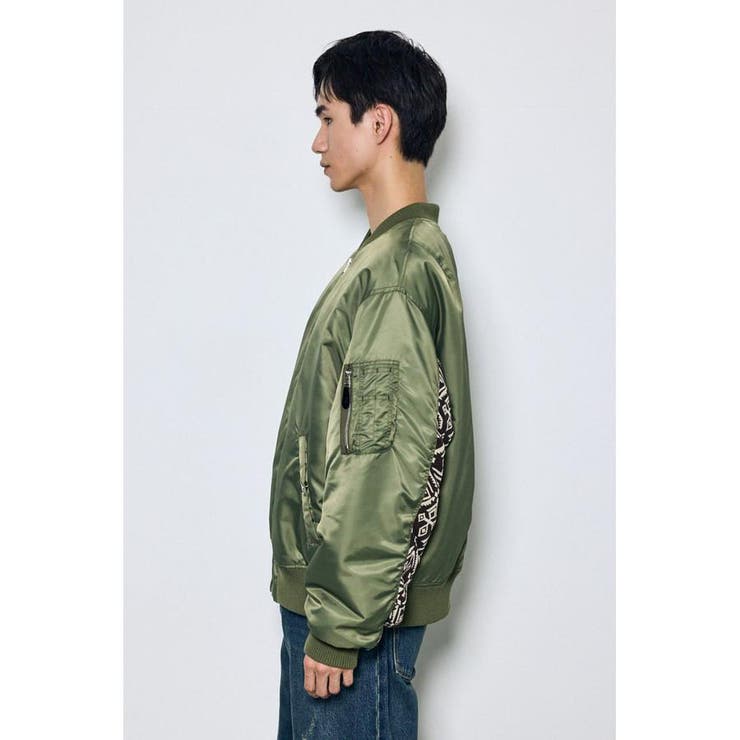 袖柄切り替えMA-1 | AZUL BY MOUSSY | 詳細画像26 