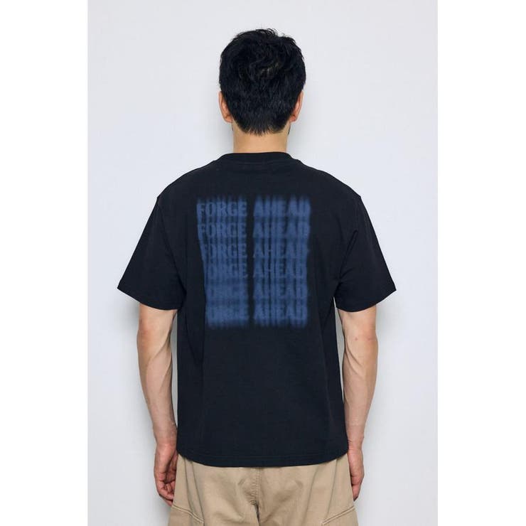 ぼかしバックプリントTEE | AZUL BY MOUSSY | 詳細画像18 