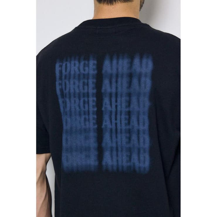 ぼかしバックプリントTEE | AZUL BY MOUSSY | 詳細画像19 