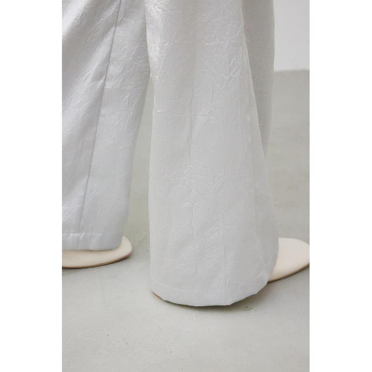 シャイニーリラックスワイドパンツ | AZUL BY MOUSSY | 詳細画像23 