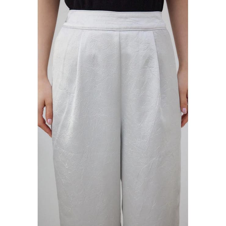 シャイニーリラックスワイドパンツ | AZUL BY MOUSSY | 詳細画像20 