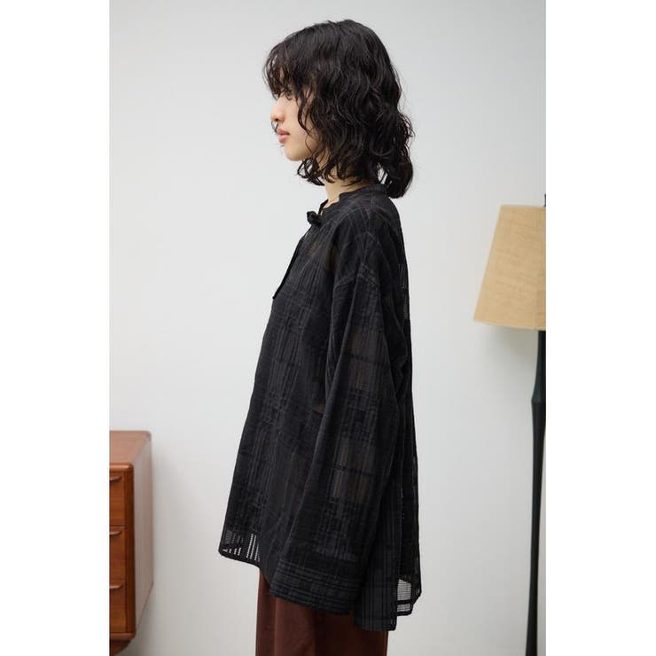 シアースキッパーブラウス | AZUL BY MOUSSY | 詳細画像16 