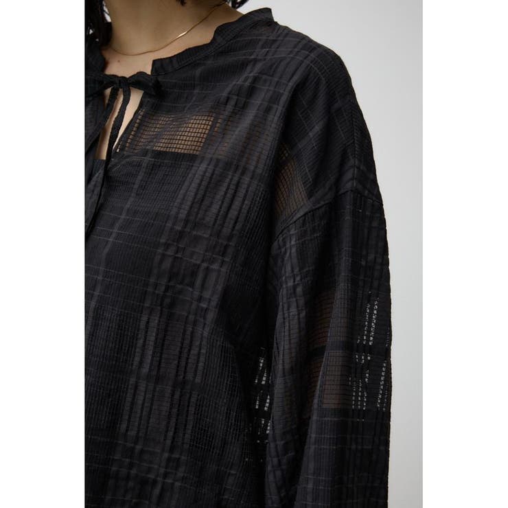 シアースキッパーブラウス | AZUL BY MOUSSY | 詳細画像19 