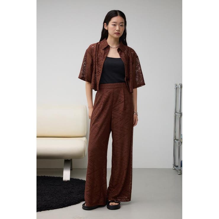 レースリラックスパンツ | AZUL BY MOUSSY | 詳細画像29 