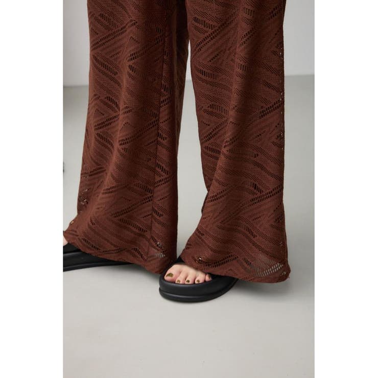 レースリラックスパンツ | AZUL BY MOUSSY | 詳細画像37 