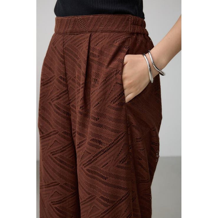 レースリラックスパンツ | AZUL BY MOUSSY | 詳細画像36 