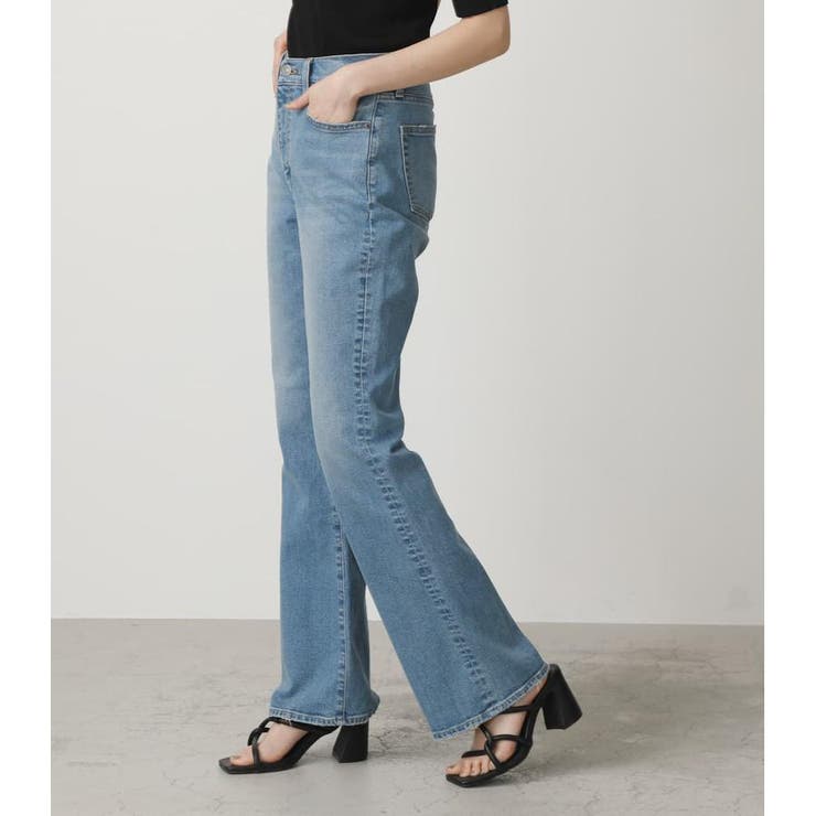 HIGH WAIST DENIM FLARE ２[品番：AZLW0018558]｜AZUL BY MOUSSY