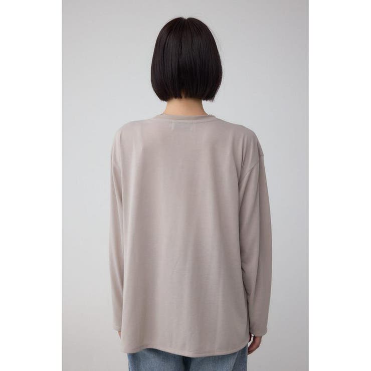 シシュウロゴロングスリーブTシャツ | AZUL BY MOUSSY | 詳細画像27 