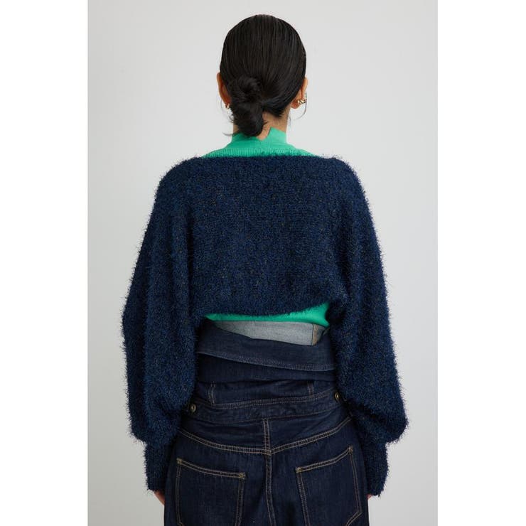 ショートボレロレイヤードセットニット | AZUL BY MOUSSY | 詳細画像26 