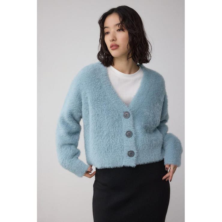 モヘヤライクニットカーディガン | AZUL BY MOUSSY | 詳細画像42 