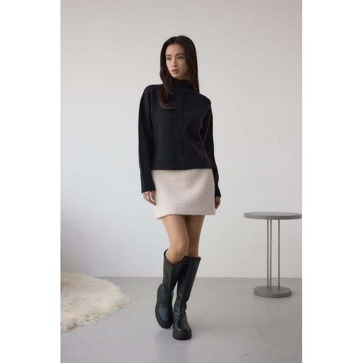 ラメブークレミニタイトスコート | AZUL BY MOUSSY | 詳細画像5 