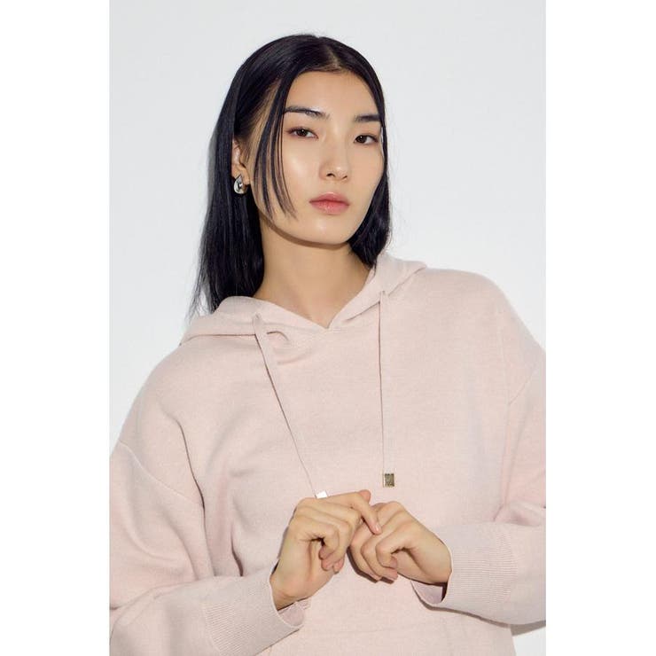 スウェッターニットパーカー | AZUL BY MOUSSY | 詳細画像3 