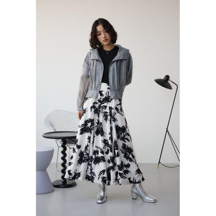 シアーフーディーブルゾン[品番：AZLW0023226]｜AZUL BY MOUSSY