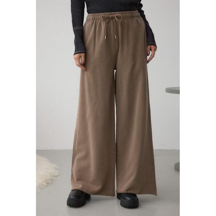 L/BRN1 | ヴィンテージ加工スウェットパンツ | AZUL BY MOUSSY