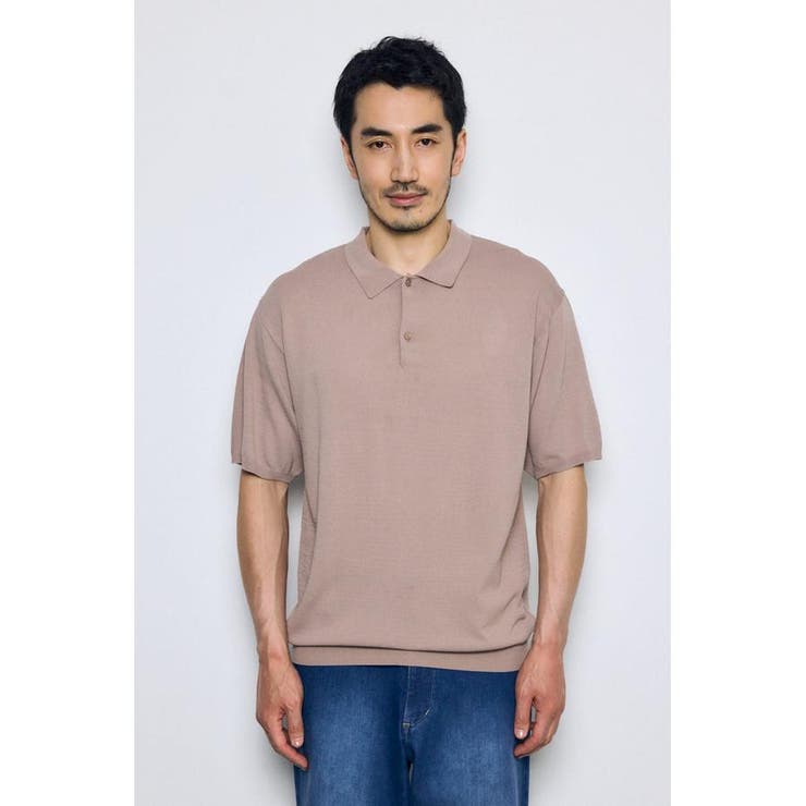 コンフォートニットポロシャツ | AZUL BY MOUSSY | 詳細画像15 