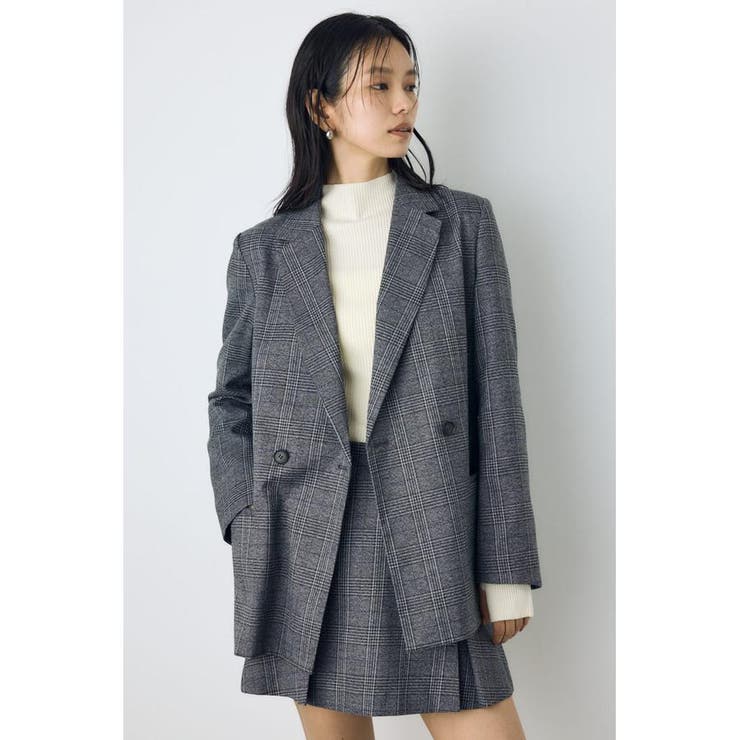 柄GRY5 | 素材アソートテーラードジャケット | AZUL BY MOUSSY