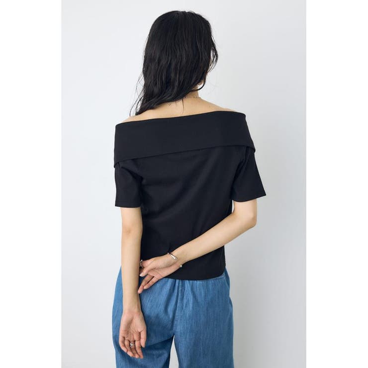 ダブルジップオフショルトップス | AZUL BY MOUSSY | 詳細画像13 